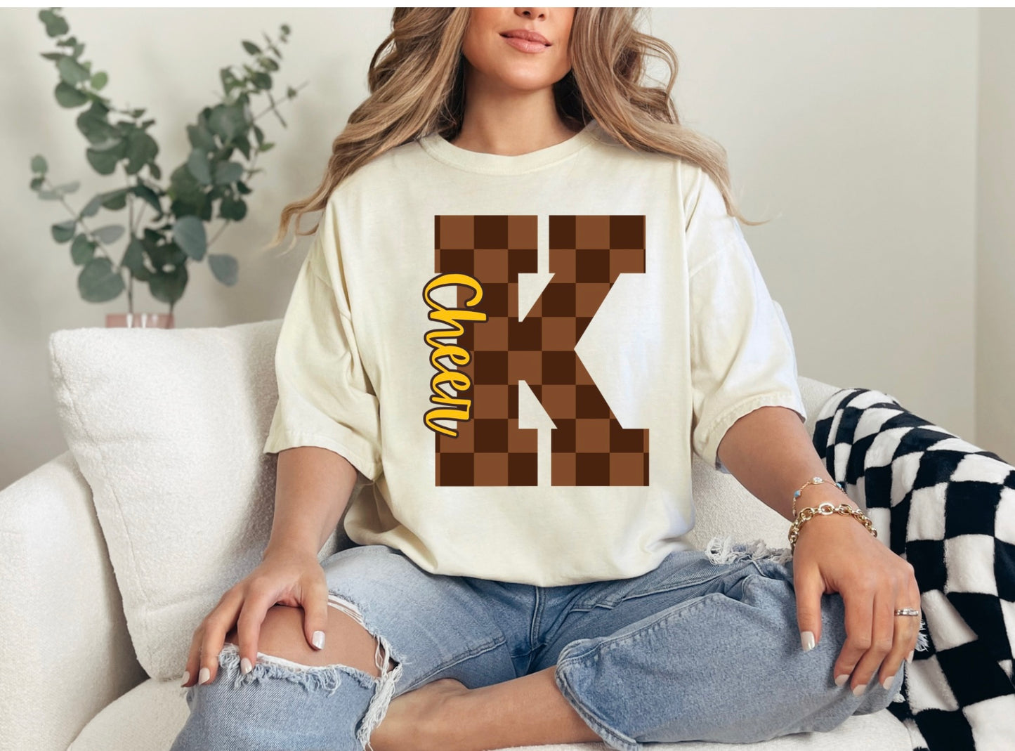 Big Checkered K - Cheer