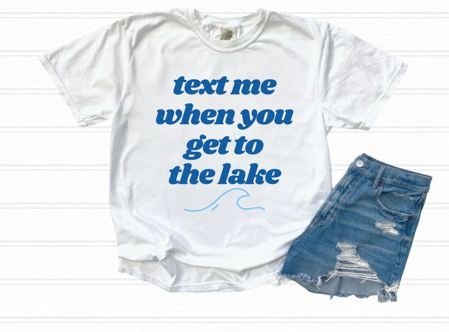 Text Me When You Get to the Lake