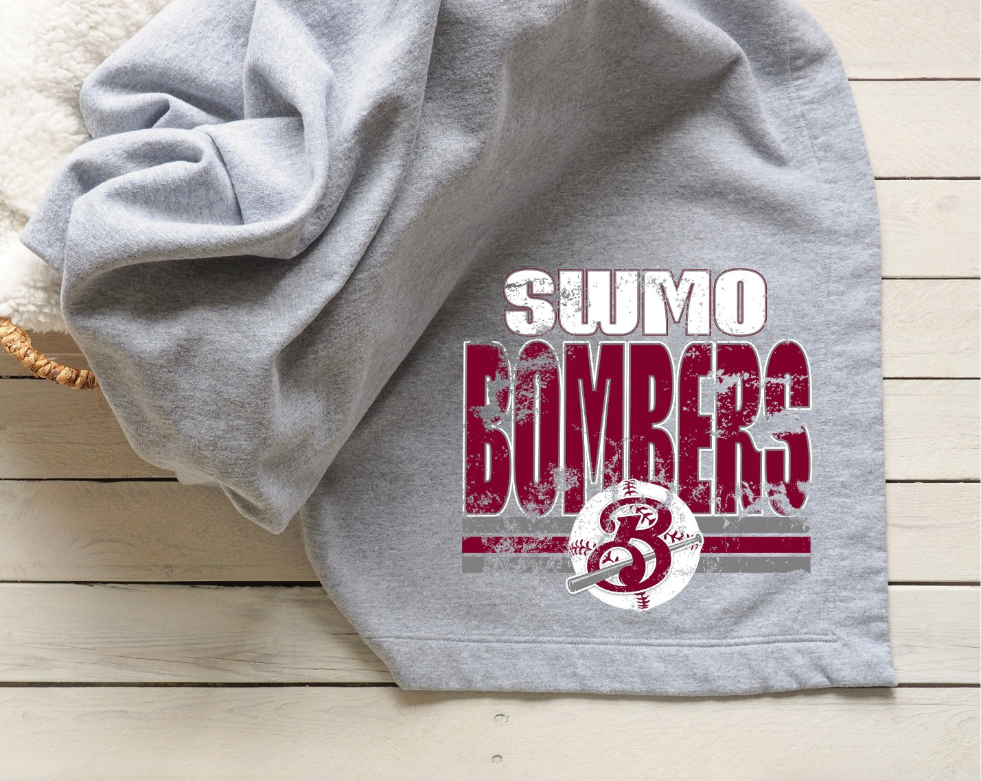 Blanket - SWMO Bombers Distressed