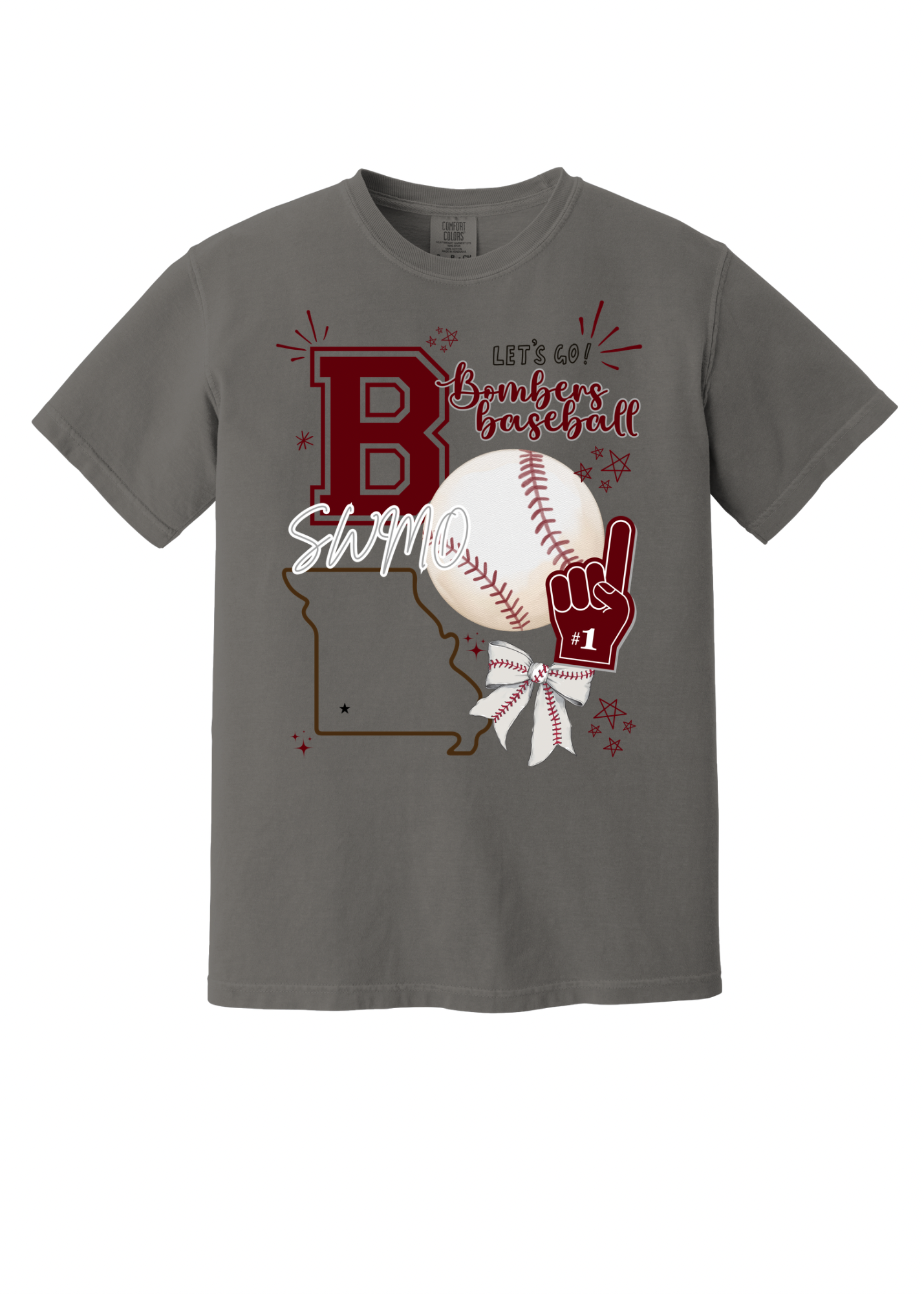 Let's Go Bombers Collage