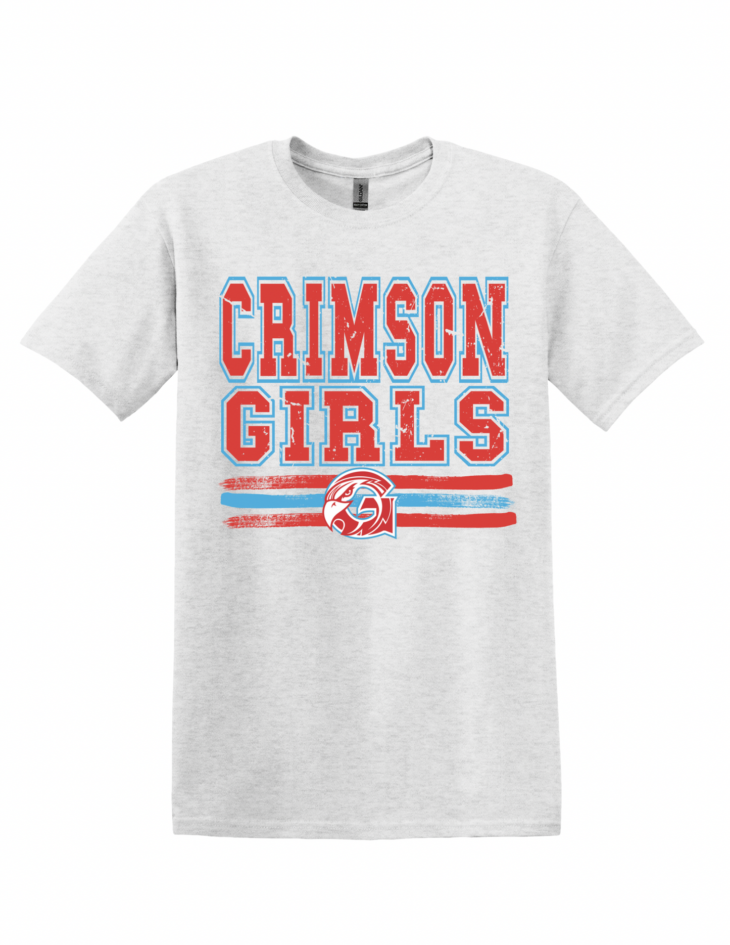 Crimson Girls - Stripe - T-Shirt