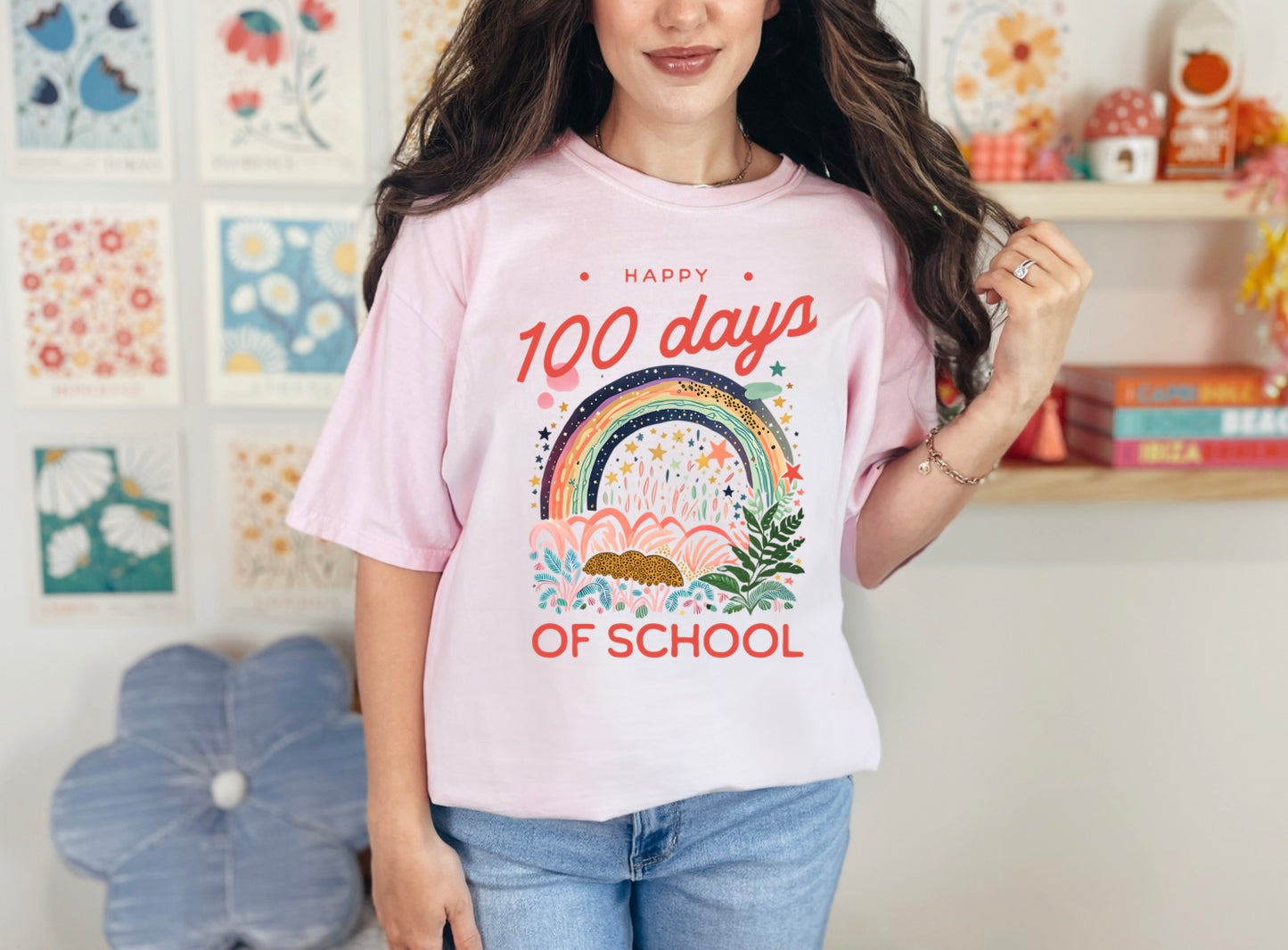 Happy 100 Days Rainbow