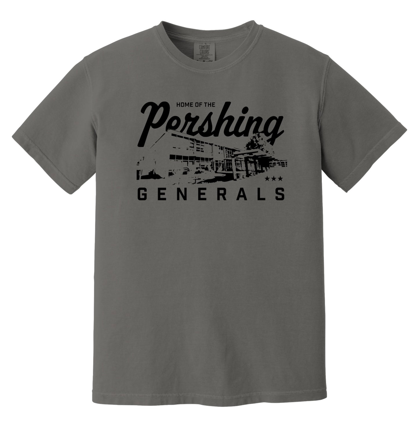 Pershing Building - Adult T-shirt