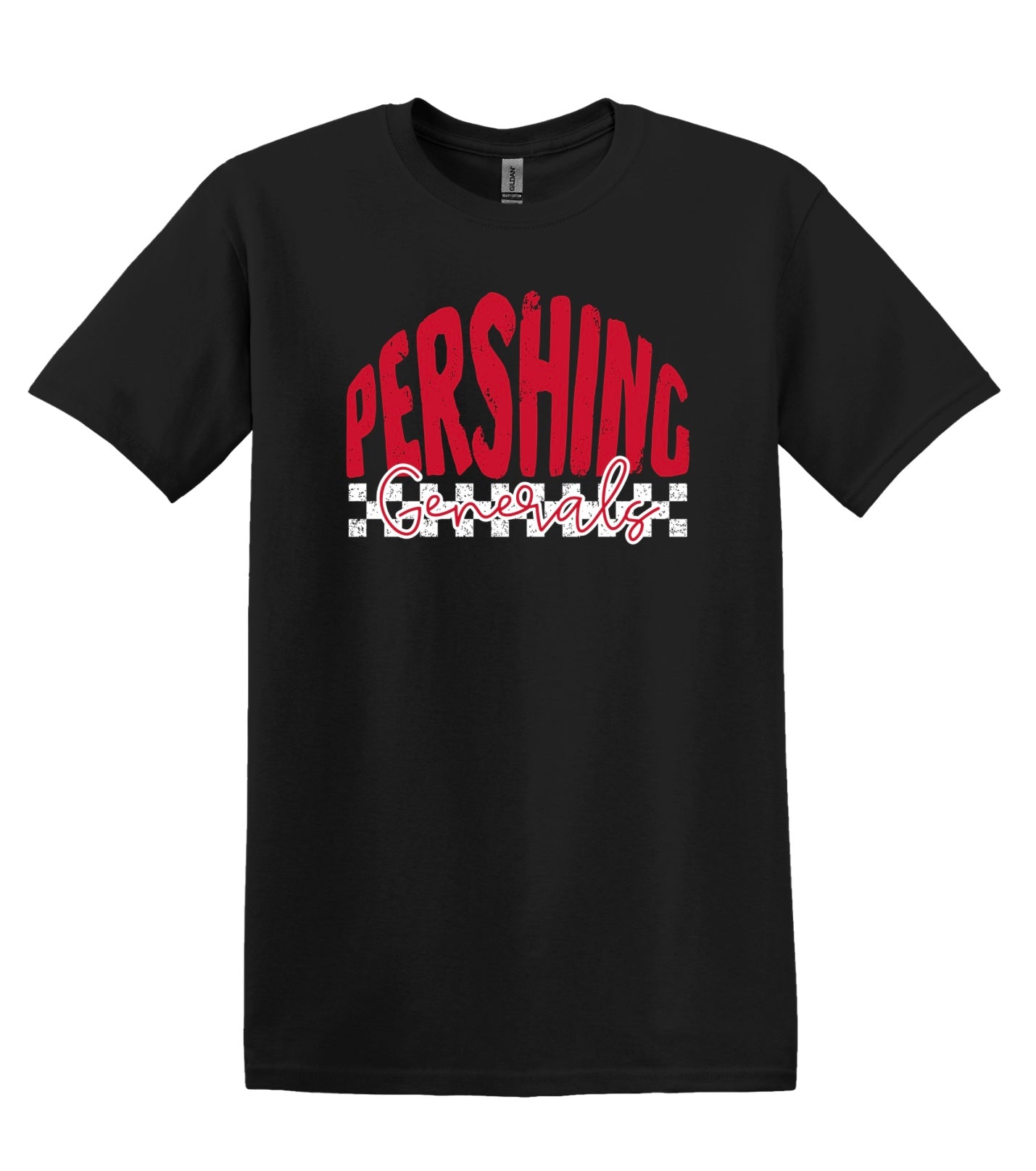 Pershing Generals Checker - YOUTH T-shirt