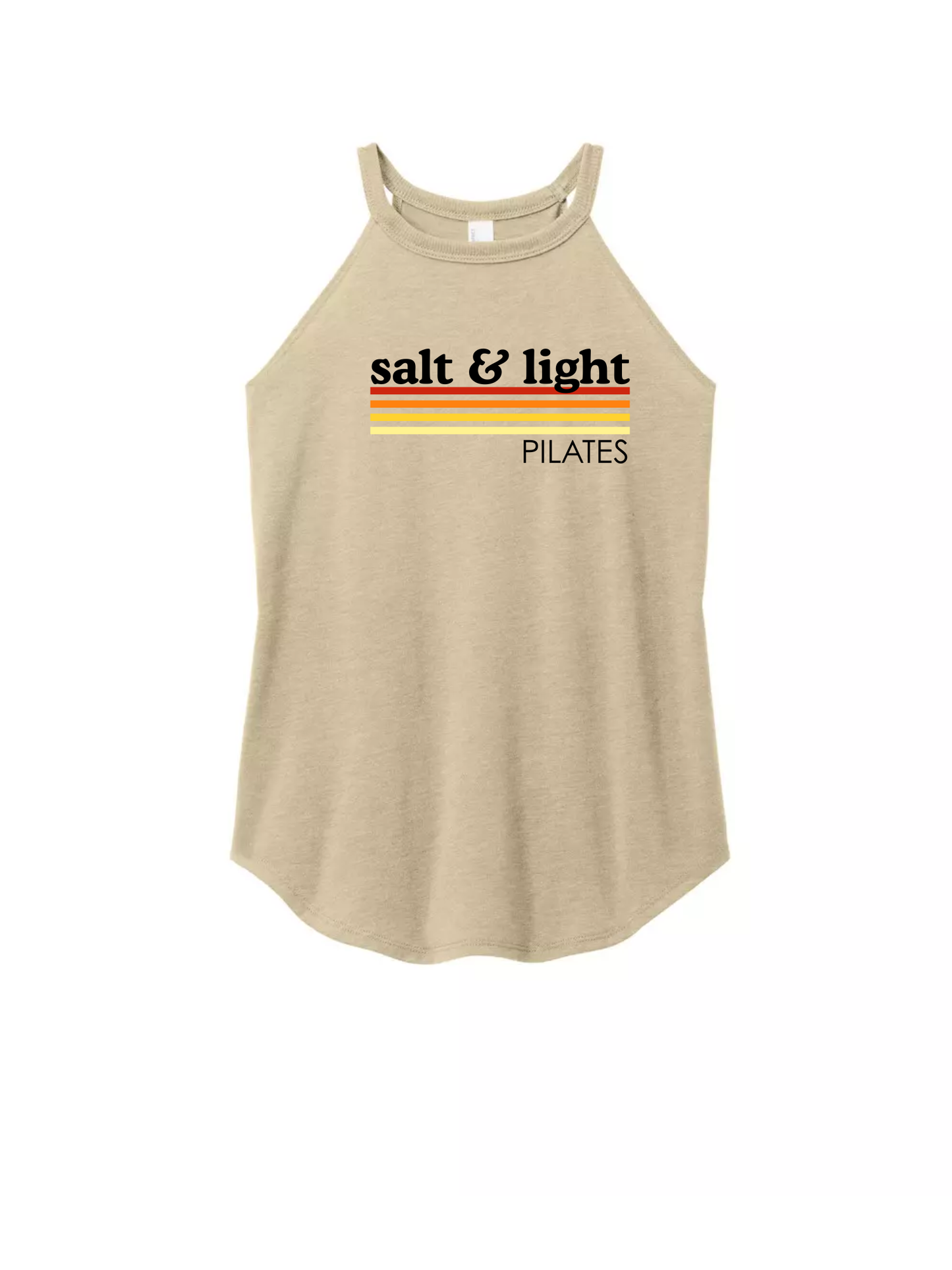 District Tri Rocker Tank - Desert Tan Heather