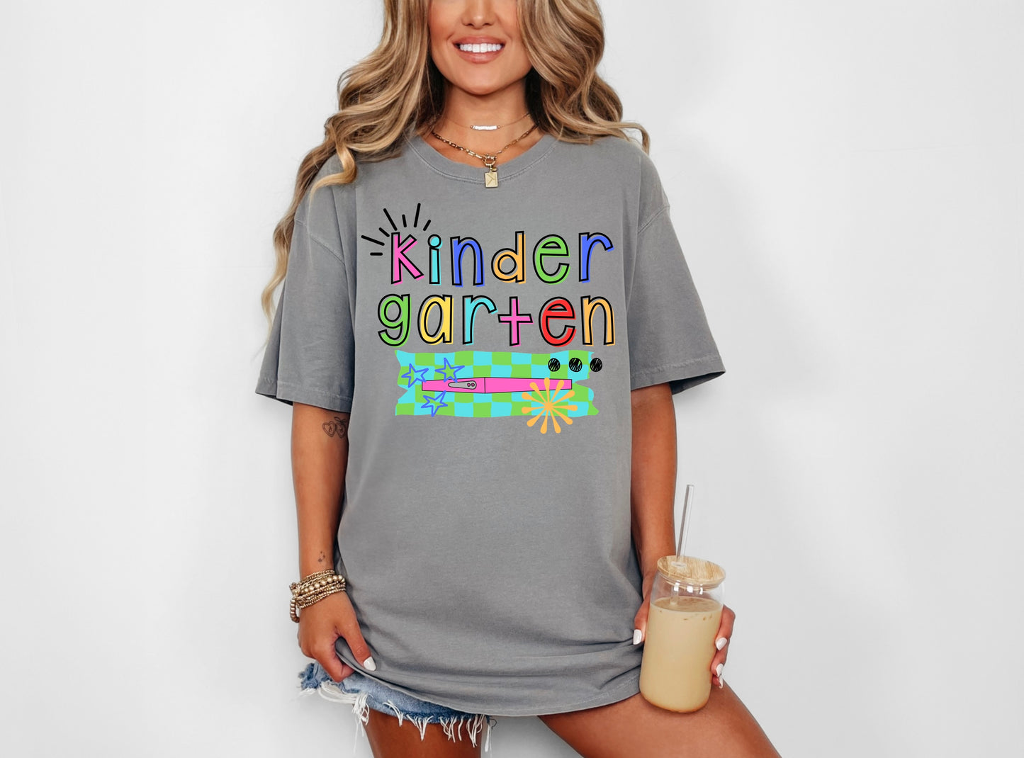 Kindergarten Colorful Burst