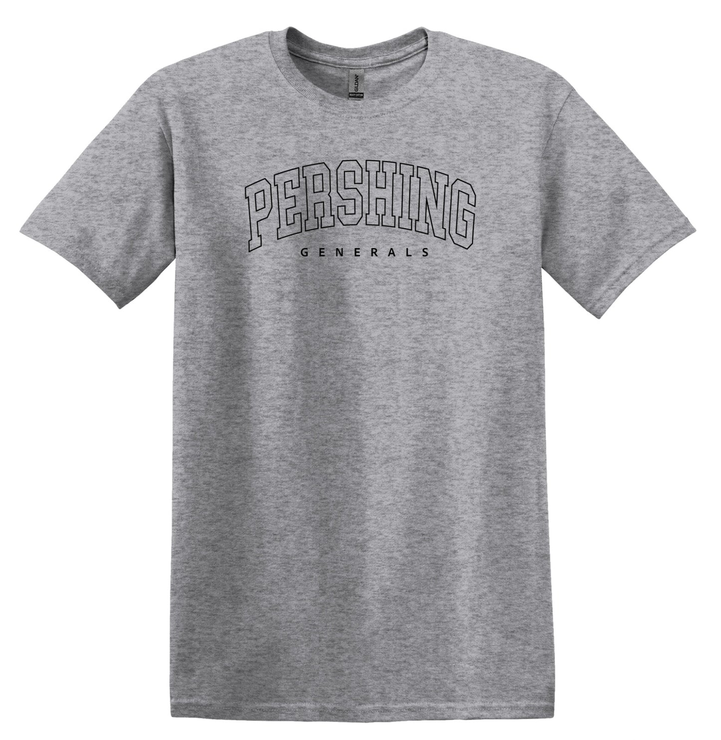 Pershing Generals Outline - YOUTH T-shirt