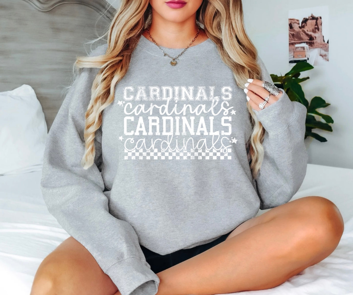 Cardinals Stacked Fonts