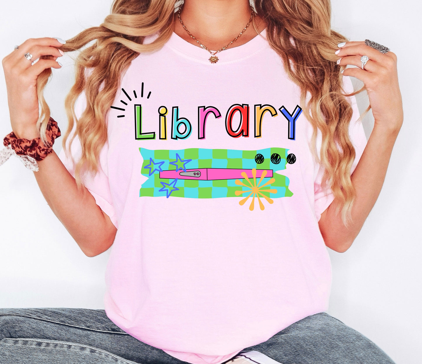 Library Colorful Burst