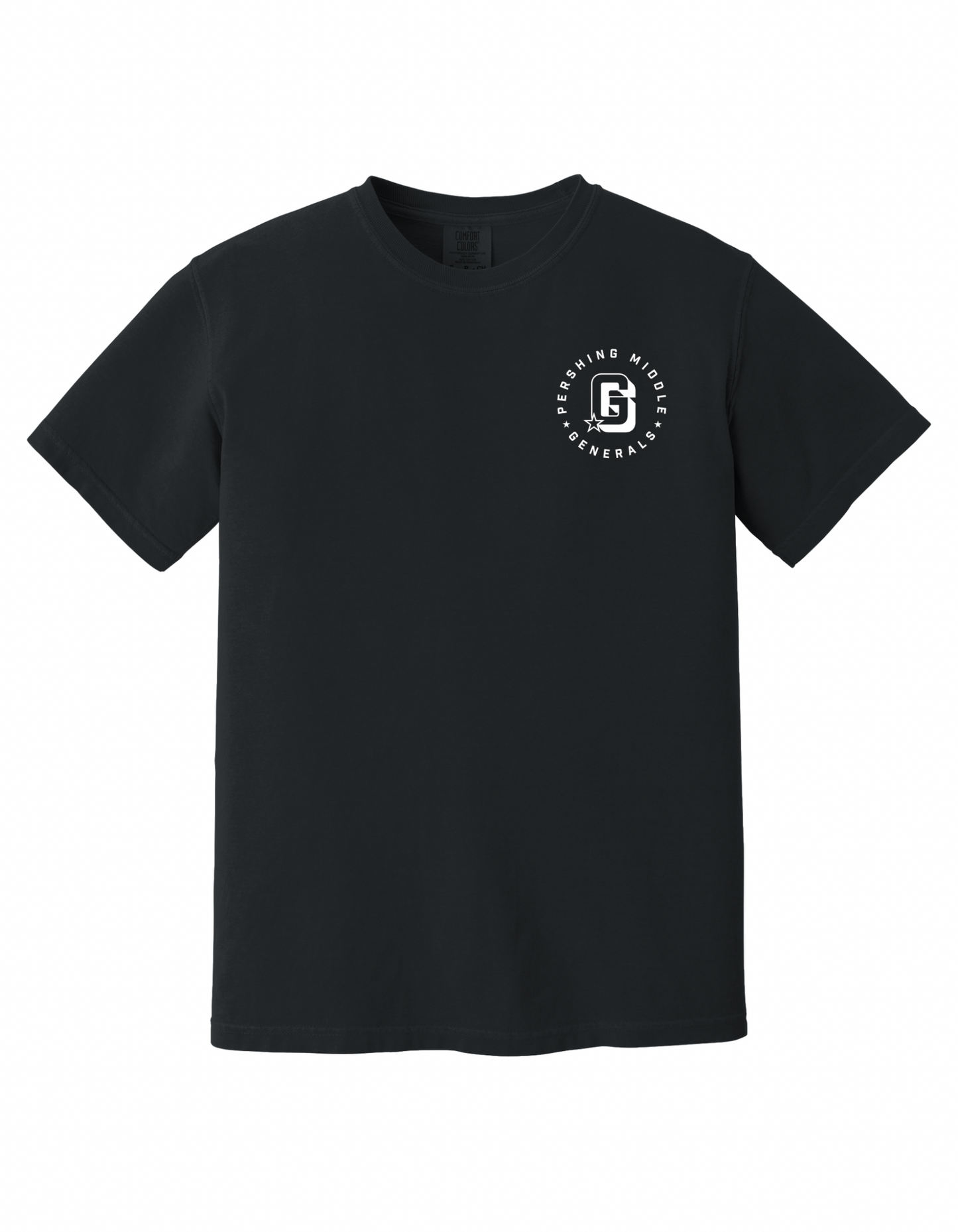Pershing Middle Round - Adult T-shirt