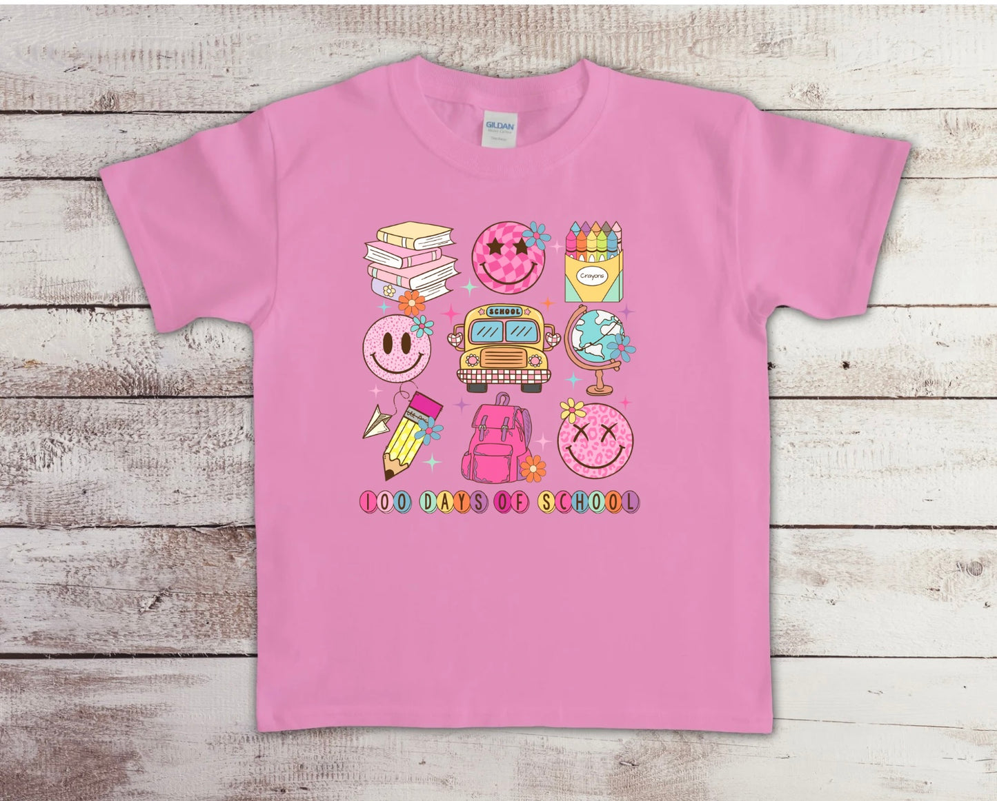 100 Days of School Bracelet Collage - YOUTH