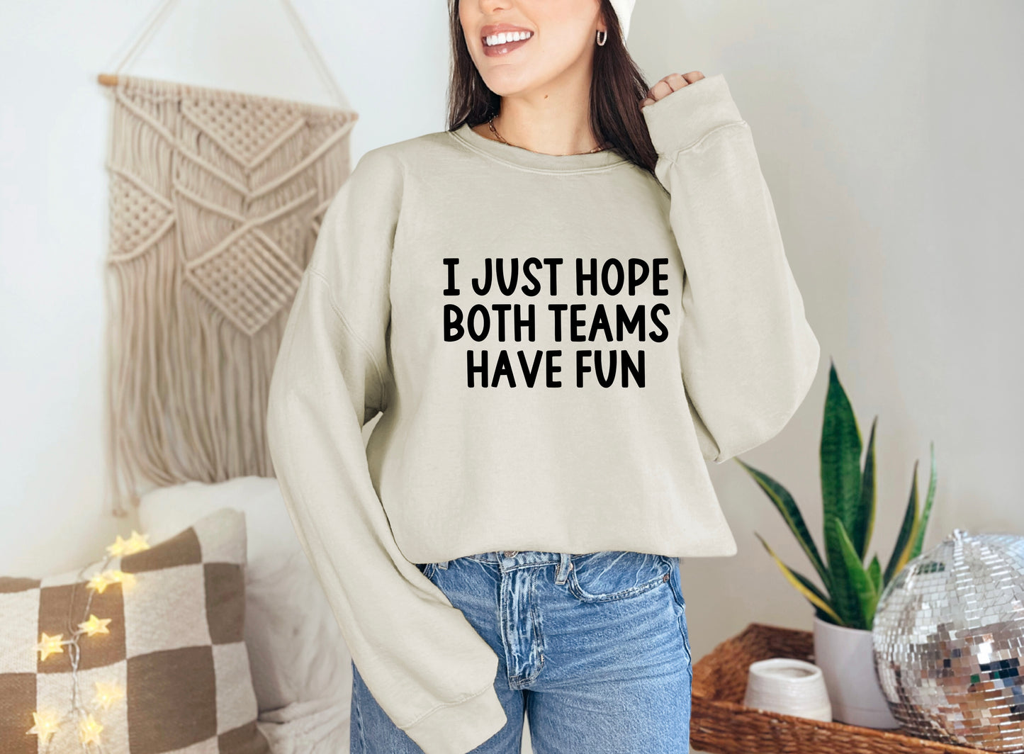 I Just Hope Both Teams Have Fun