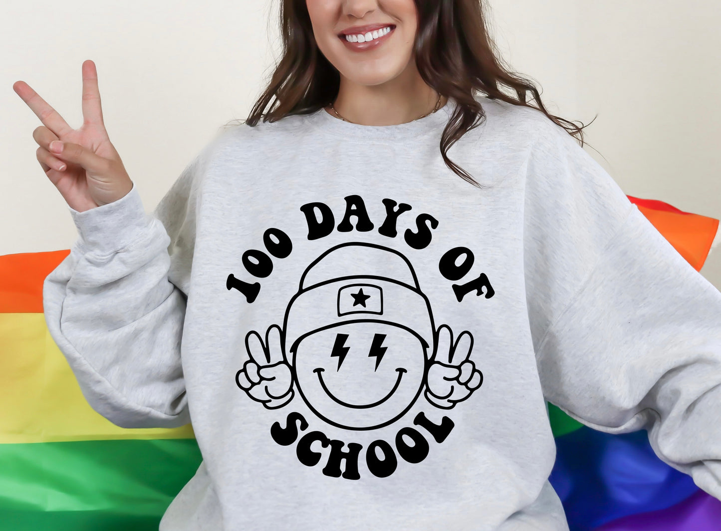 100 Days of School - Smiley