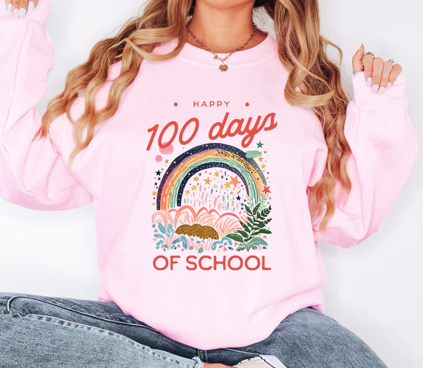 Happy 100 Days Rainbow
