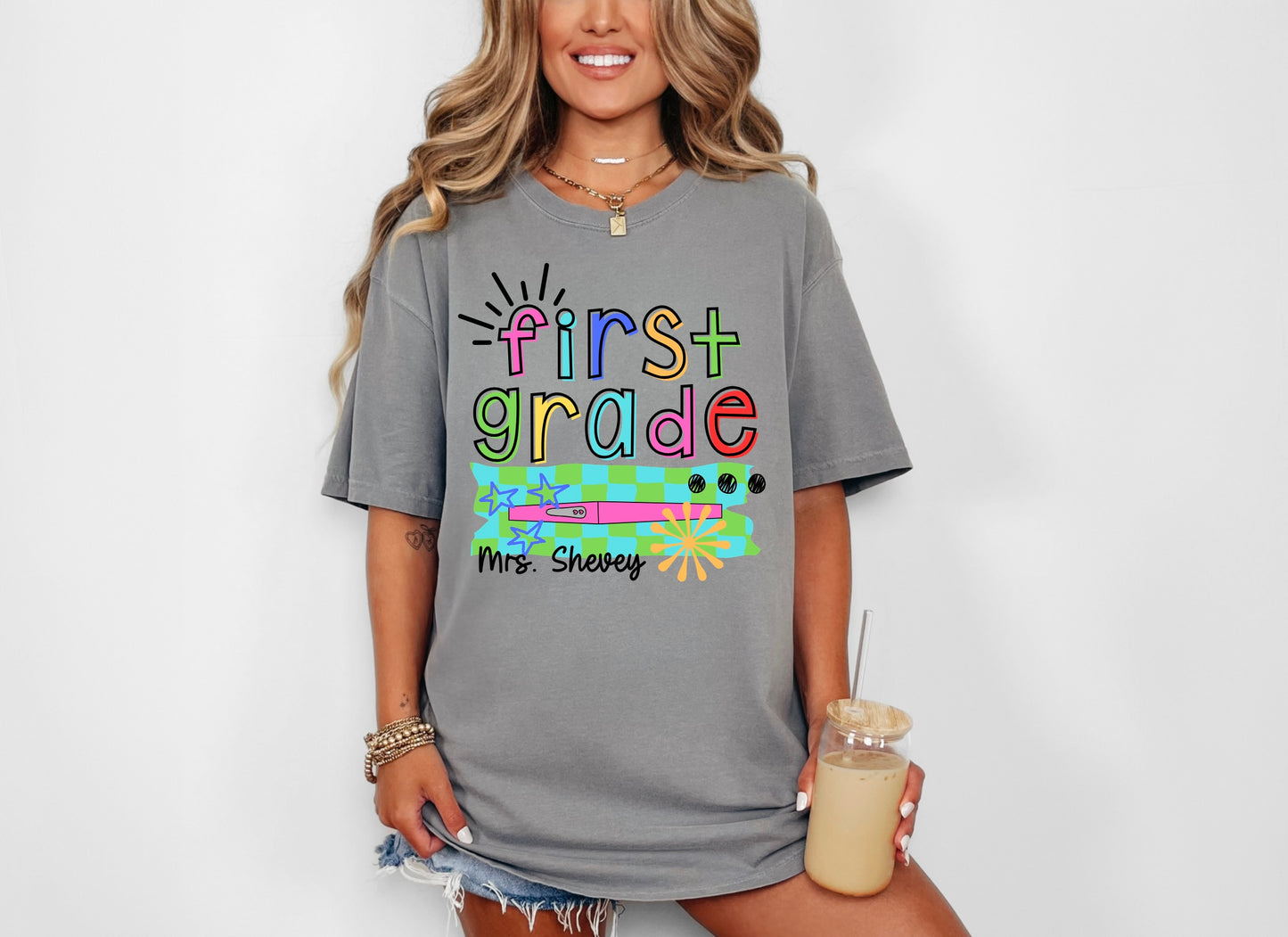 Second Grade Colorful Burst