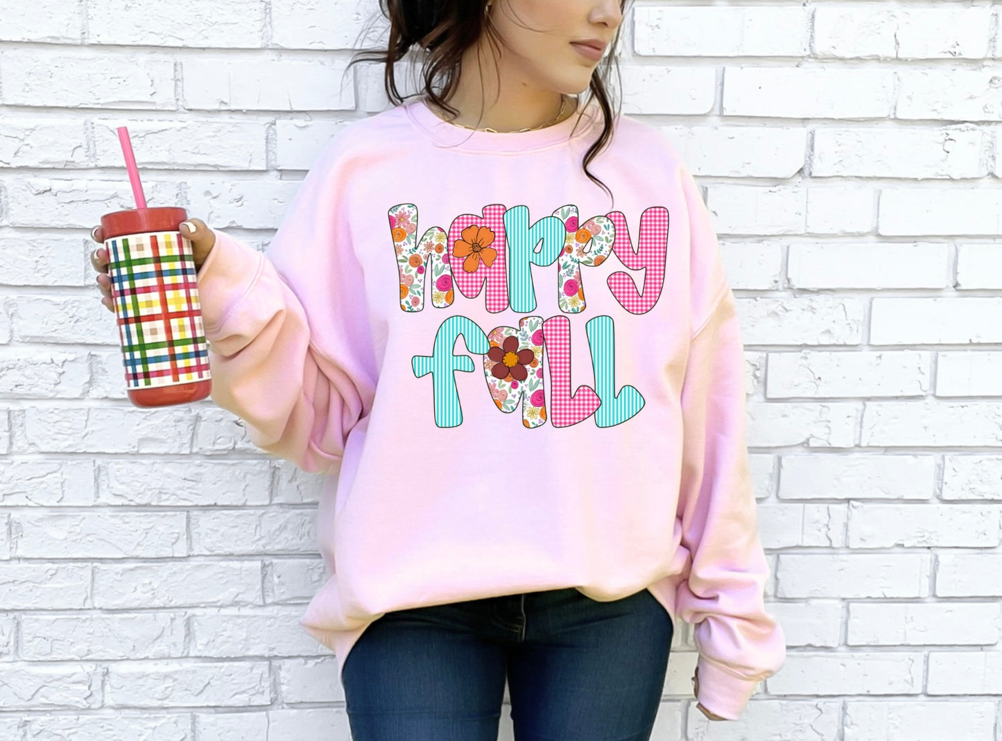Happy Fall Gingham