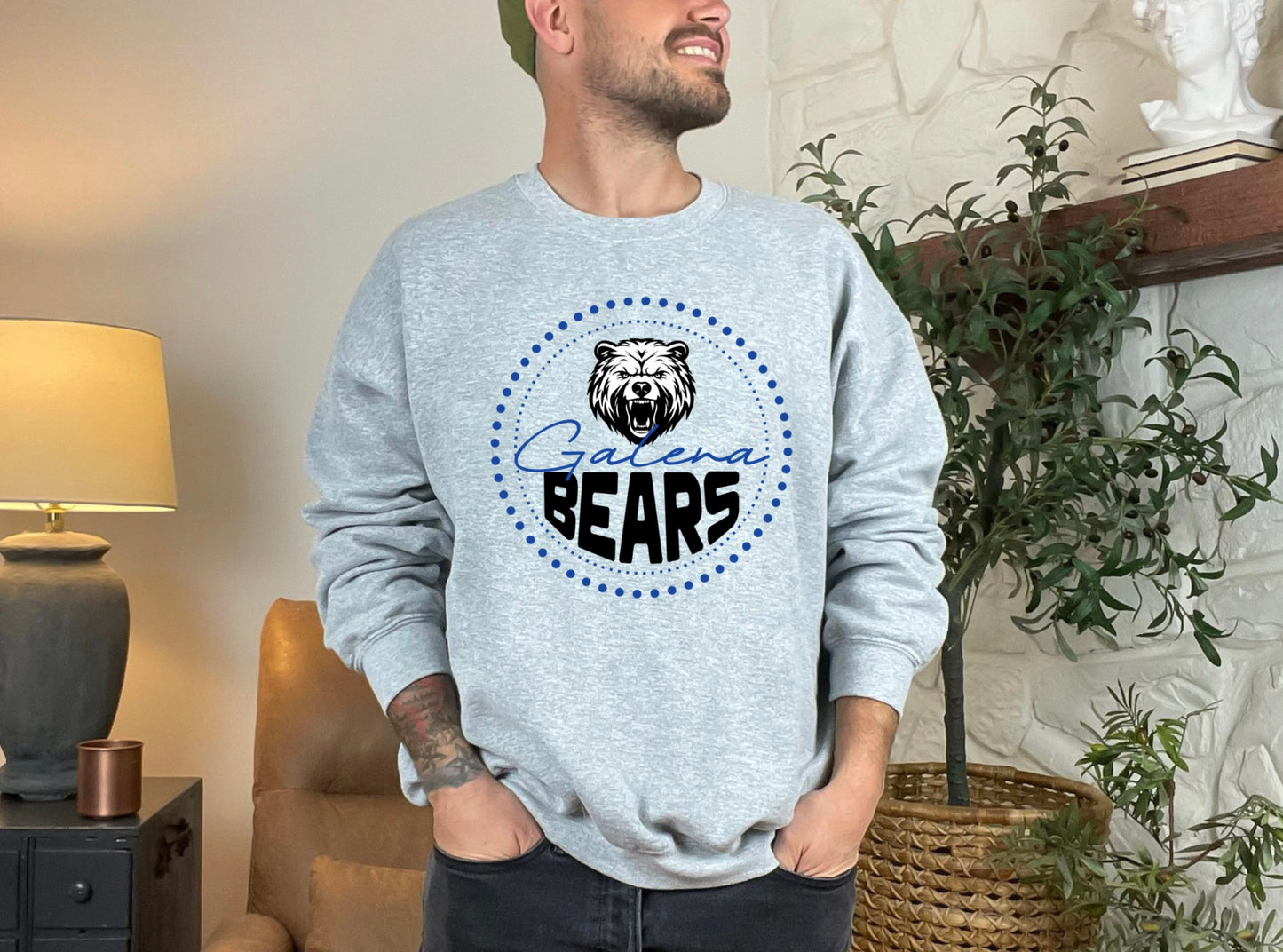 Galena Bears Round Sweatshirt