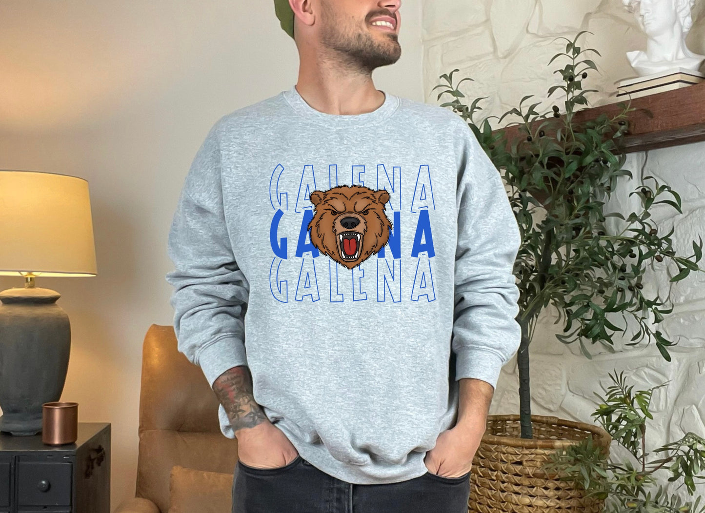 Galena Bears Stacked Sweatshirt