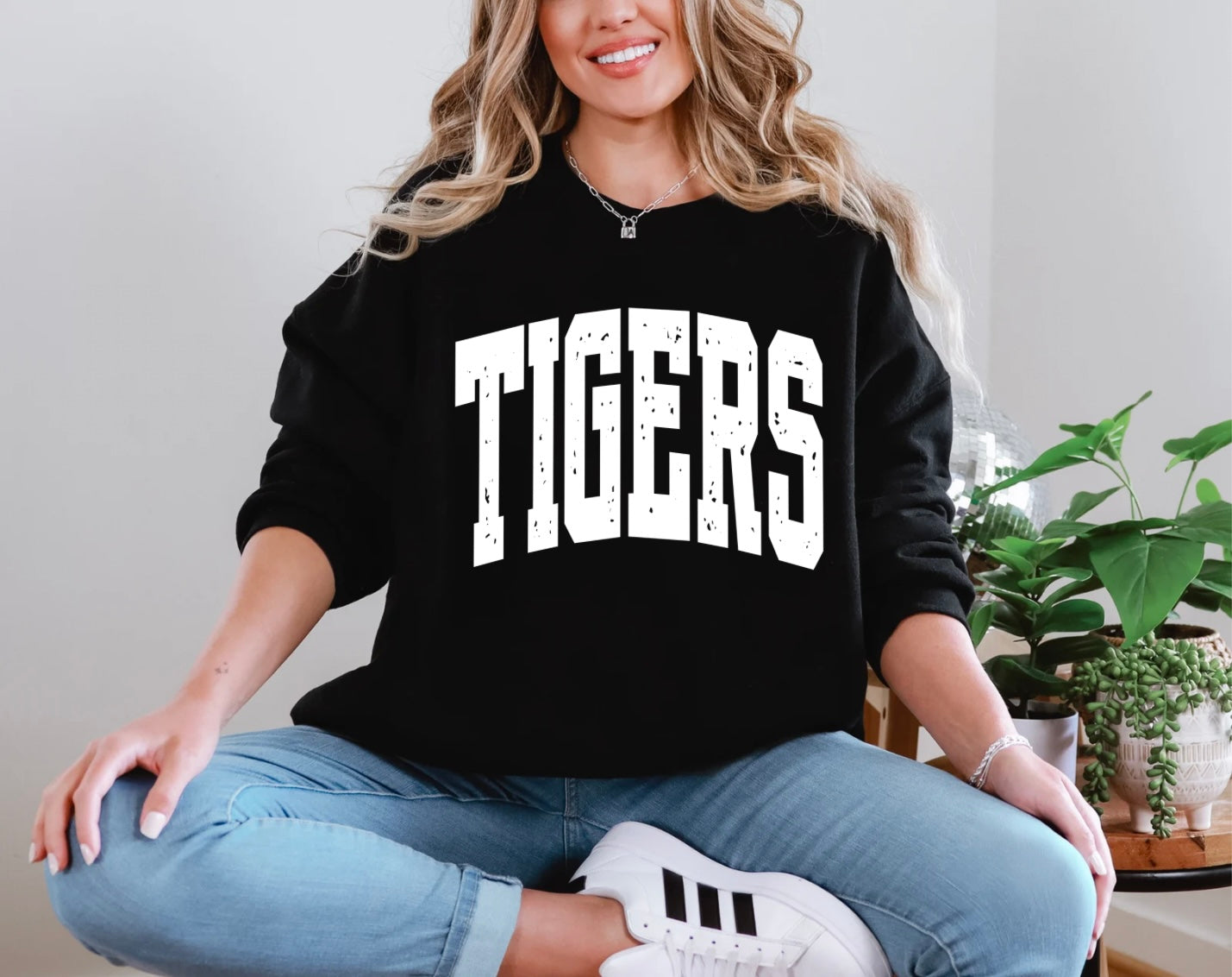Tigers - Lg White Font