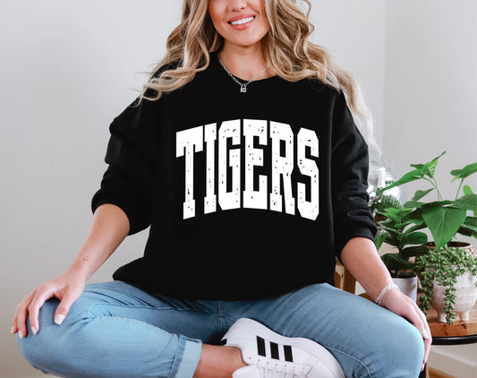 Tigers - Lg White Font
