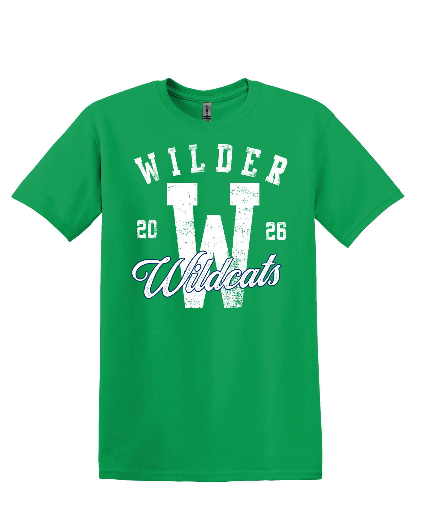 Wilder -Large W - White Font - Adult