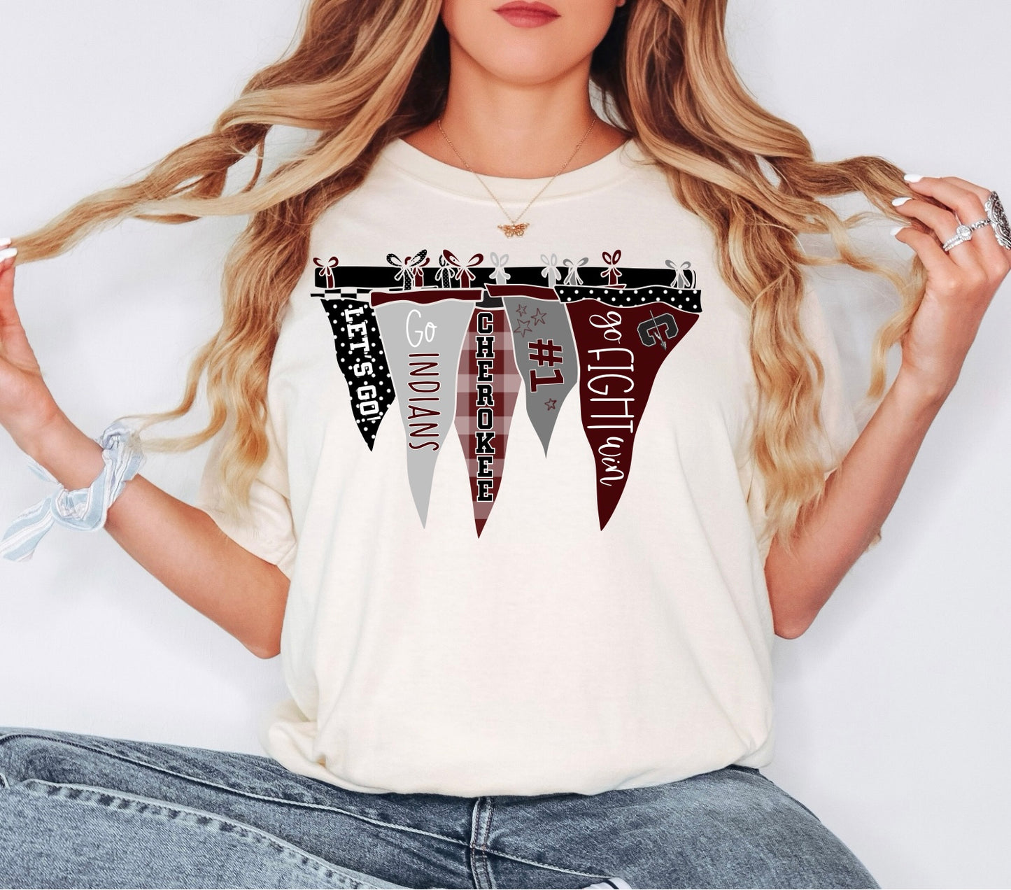 Cherokee Pennant Collage