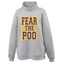 Fear The Poo Stripe Mockneck
