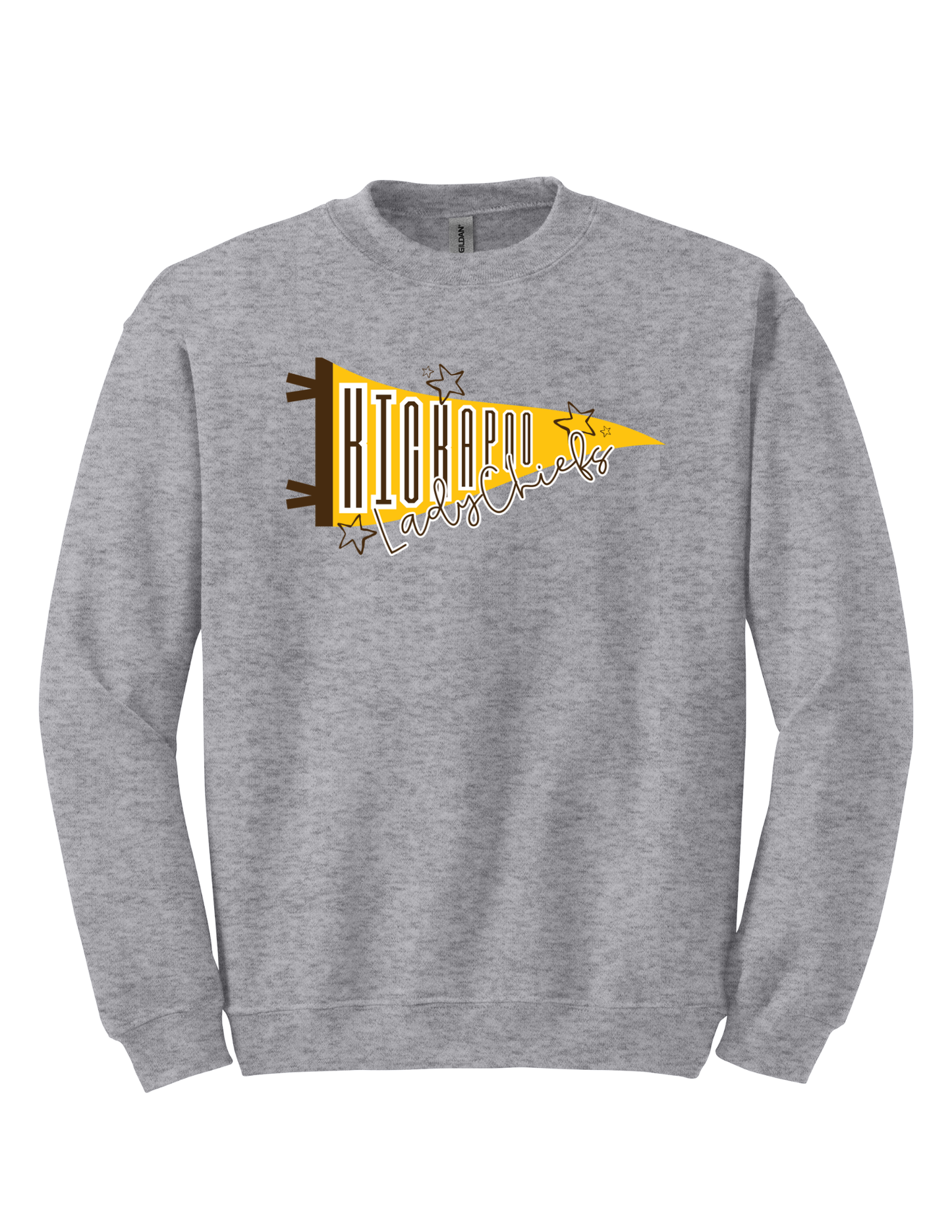 Kickapoo Lady Chiefs Pennant