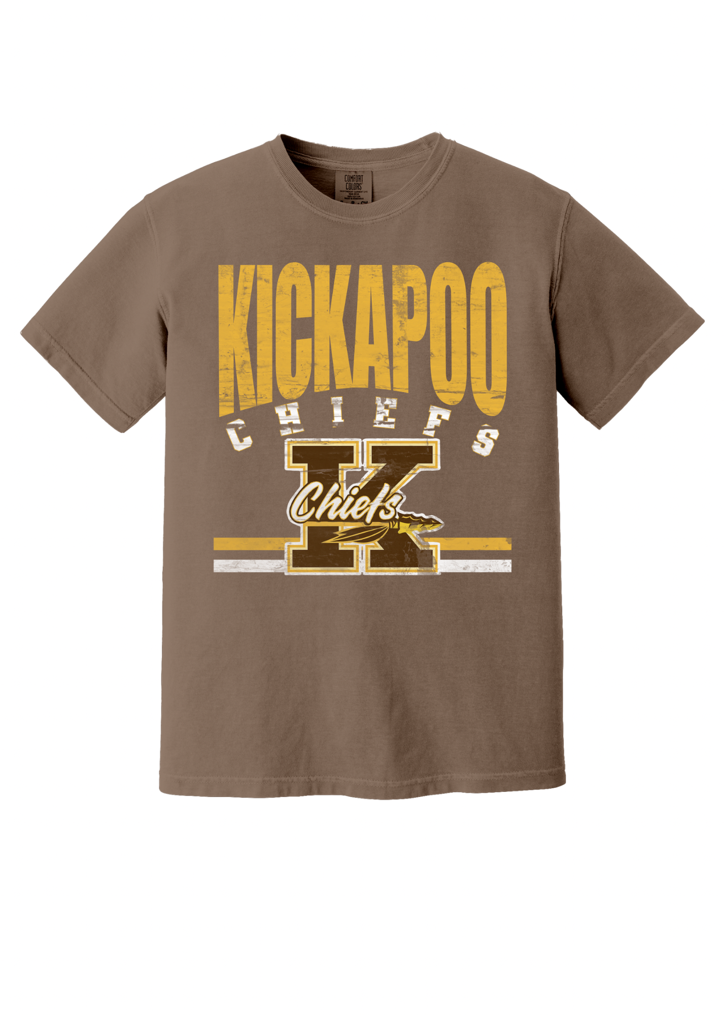 Kickapoo Chiefs Big K Stripe
