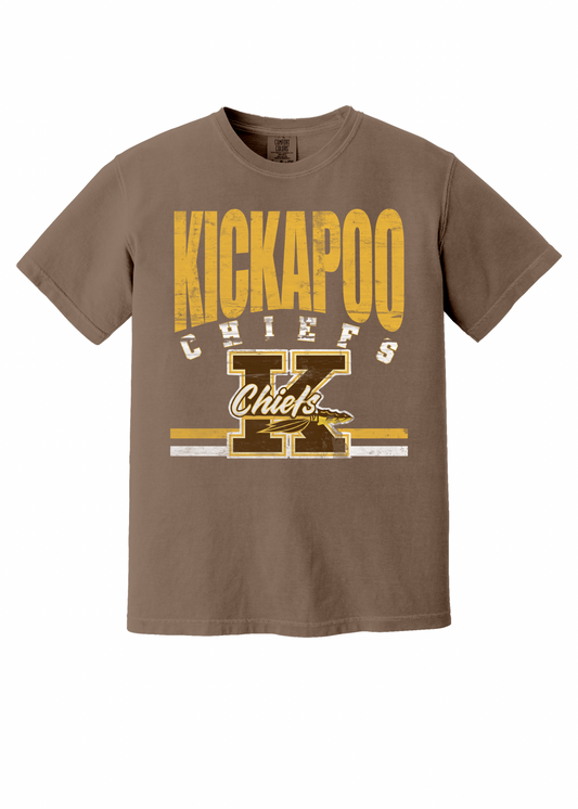 Kickapoo Chiefs Big K Stripe