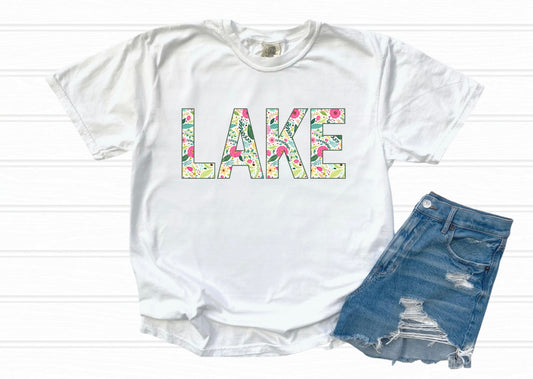 Lake - Floral