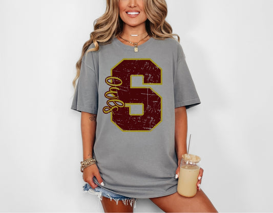 Distressed Big S- Owls