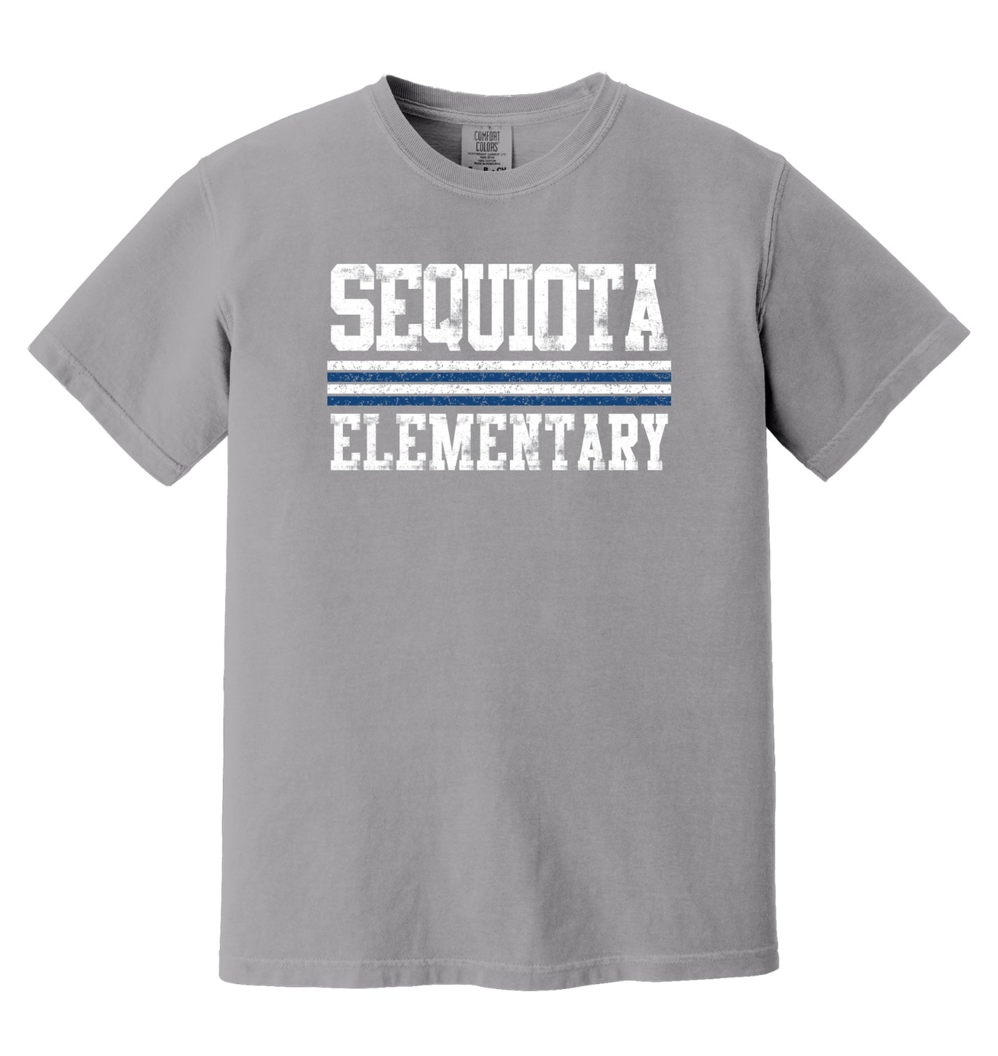 Sequiota Elementary Distressed Stripes - ADULT