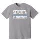 Sequiota Elementary Distressed Stripes - ADULT