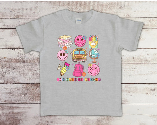 100 Days of School Bracelet Collage - YOUTH