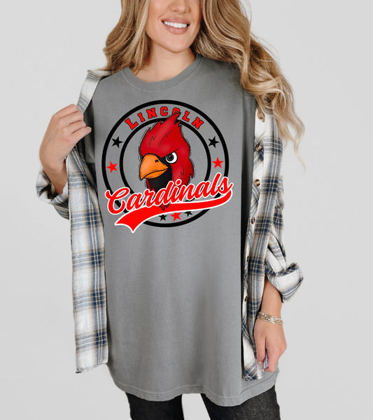 Lincoln Round Mascot