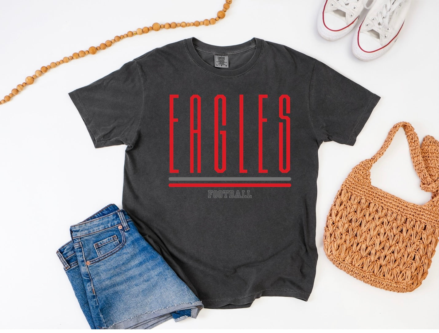 Eagles Football - Tall Thin Font