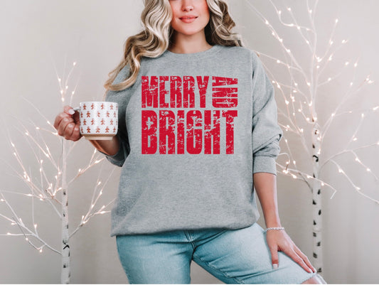Merry & Bright - Distressed