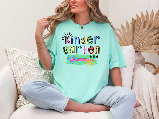 Kindergarten Colorful Burst