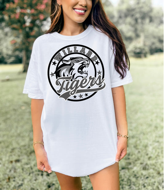 Willard Round Star Mascot