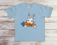 Blue Bunny with Carrot - Customized