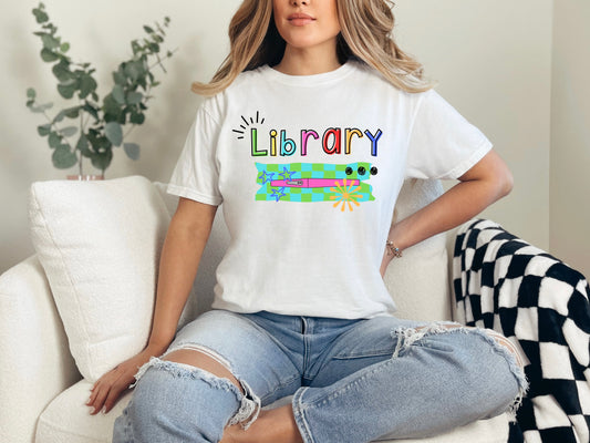 Library Colorful Burst