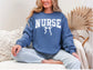 Nurse - White Distressed Bow