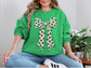 Crochet Shamrock Bow