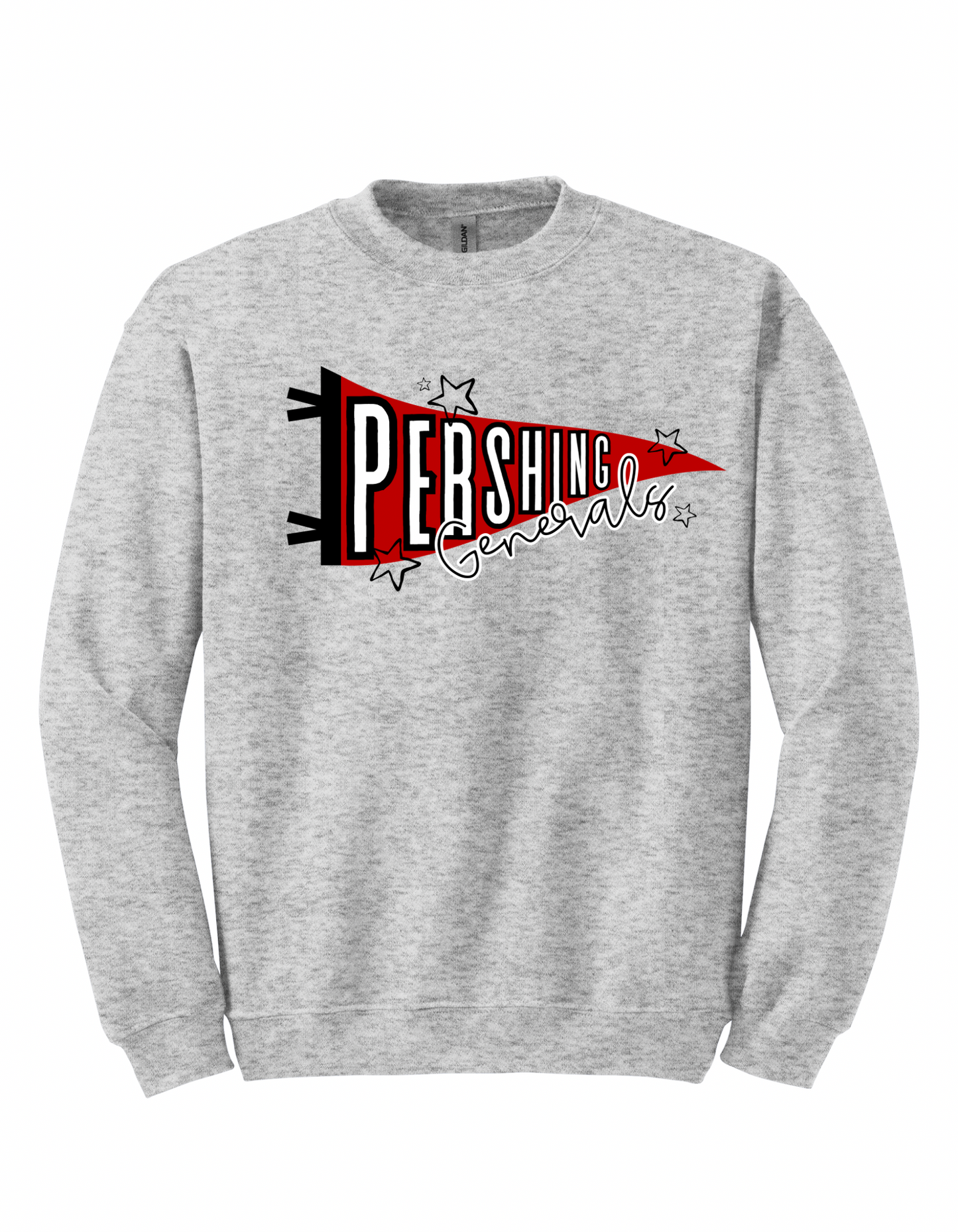 Pershing Generals Pennant - YOUTH Sweatshirt
