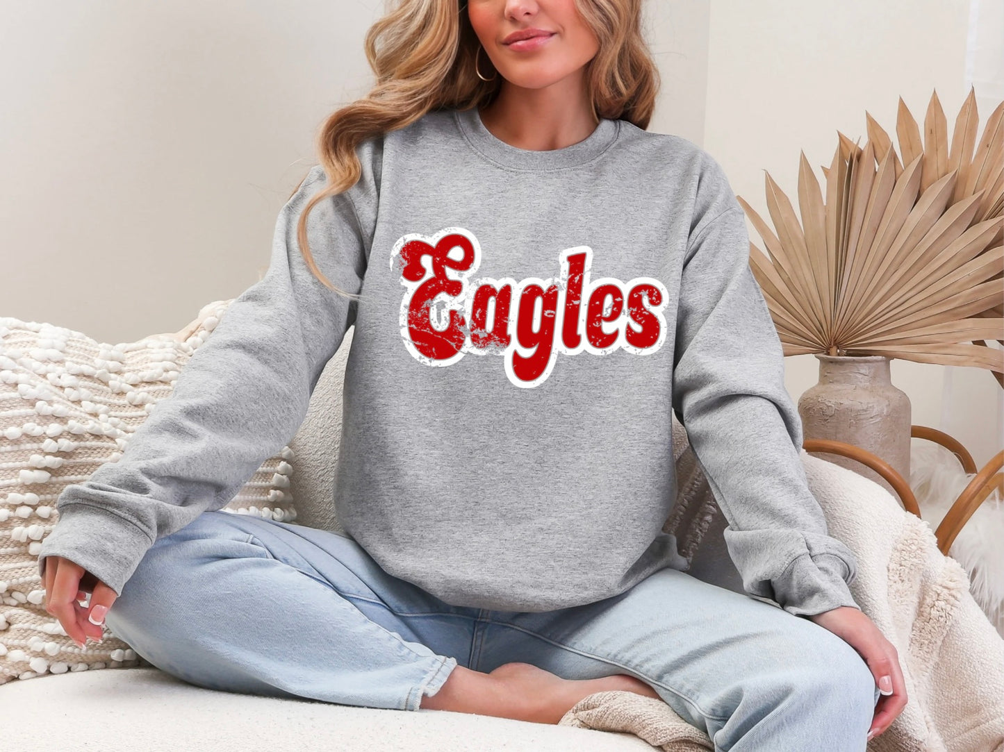 Eagles - retro Distressed