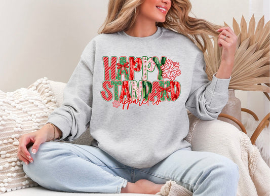 Happy Standard Christmas - Red