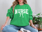 Nurse - White Distressed Bow