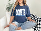 Mark Twain Comets - Large Whimsy Font
