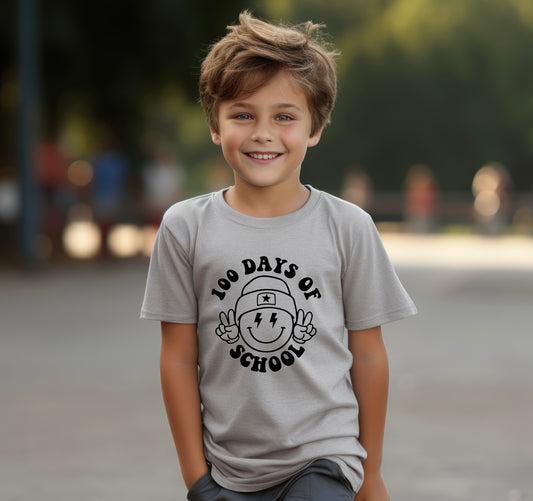 100 Days of Smiling! 4 colors - Youth